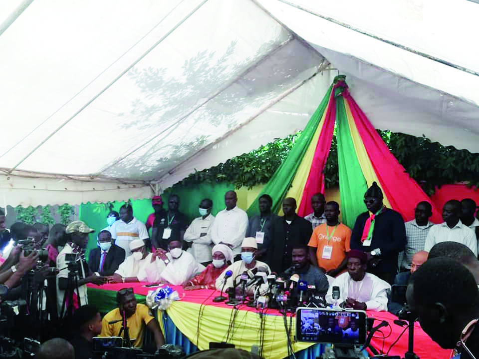 Transition au Mali : Le M5-RFP dénonce la « mainmise du CNSP sur le gouvernement … »