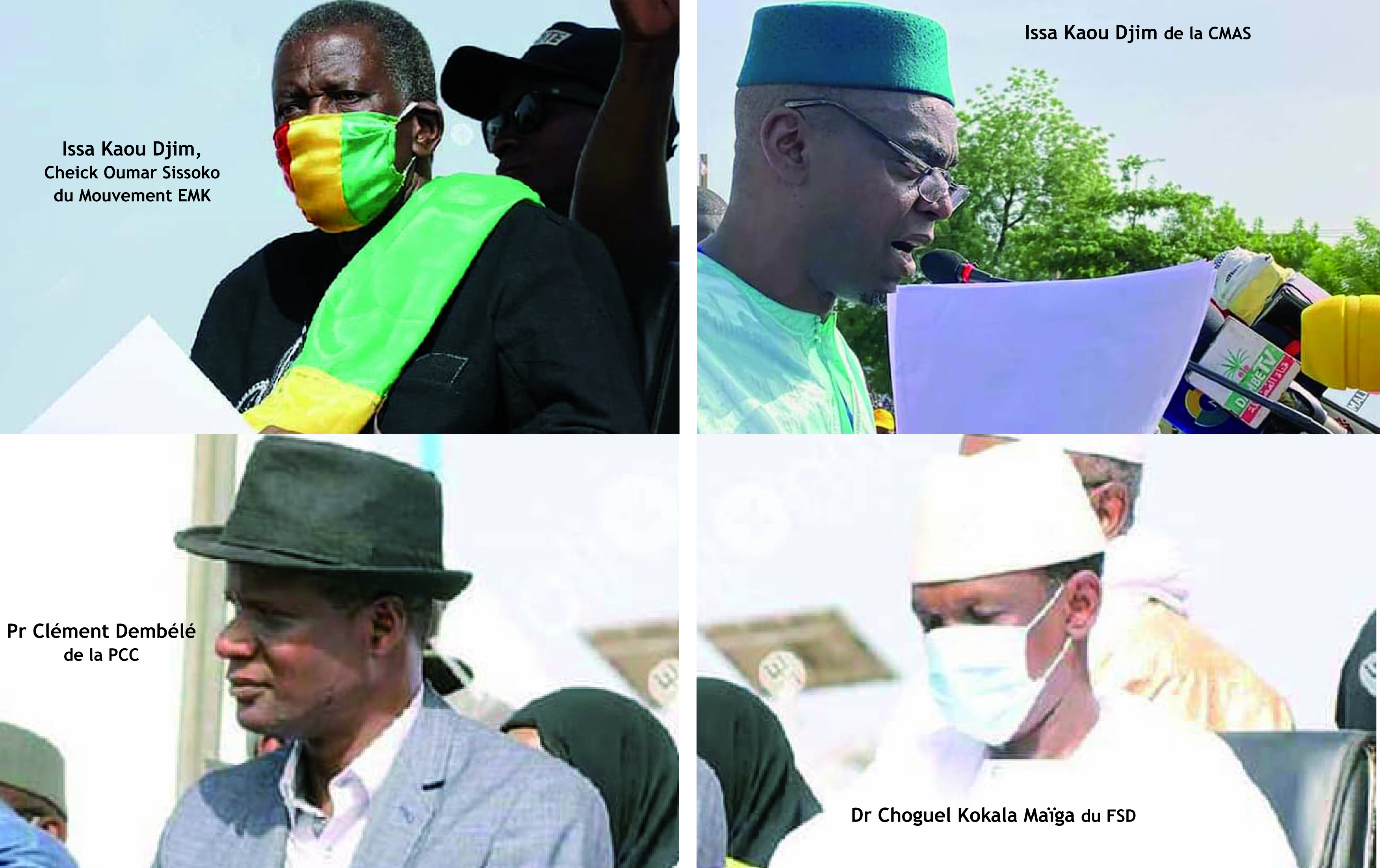 Grand rassemblement du 19 juin contre le président IBK : /* Des délégués allant remettre la demande de démission du président empêchés d’accéder à Koulouba : / * Une nouvelle manifestation et la désobéissance civile en préparation