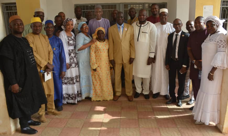 CESEC : le nouveau bureau du Comité syndical reçu par le Président de l’Institution