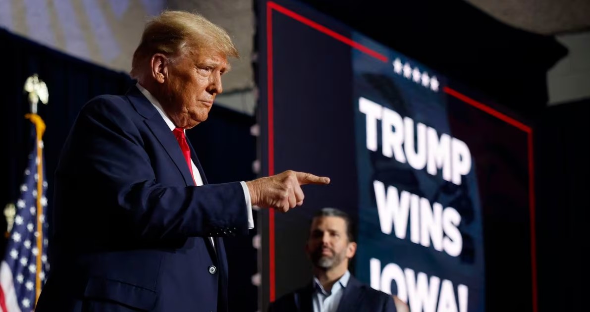 Présidentielle américaine : Trump remporte la primaire républicaine dans l’Iowa