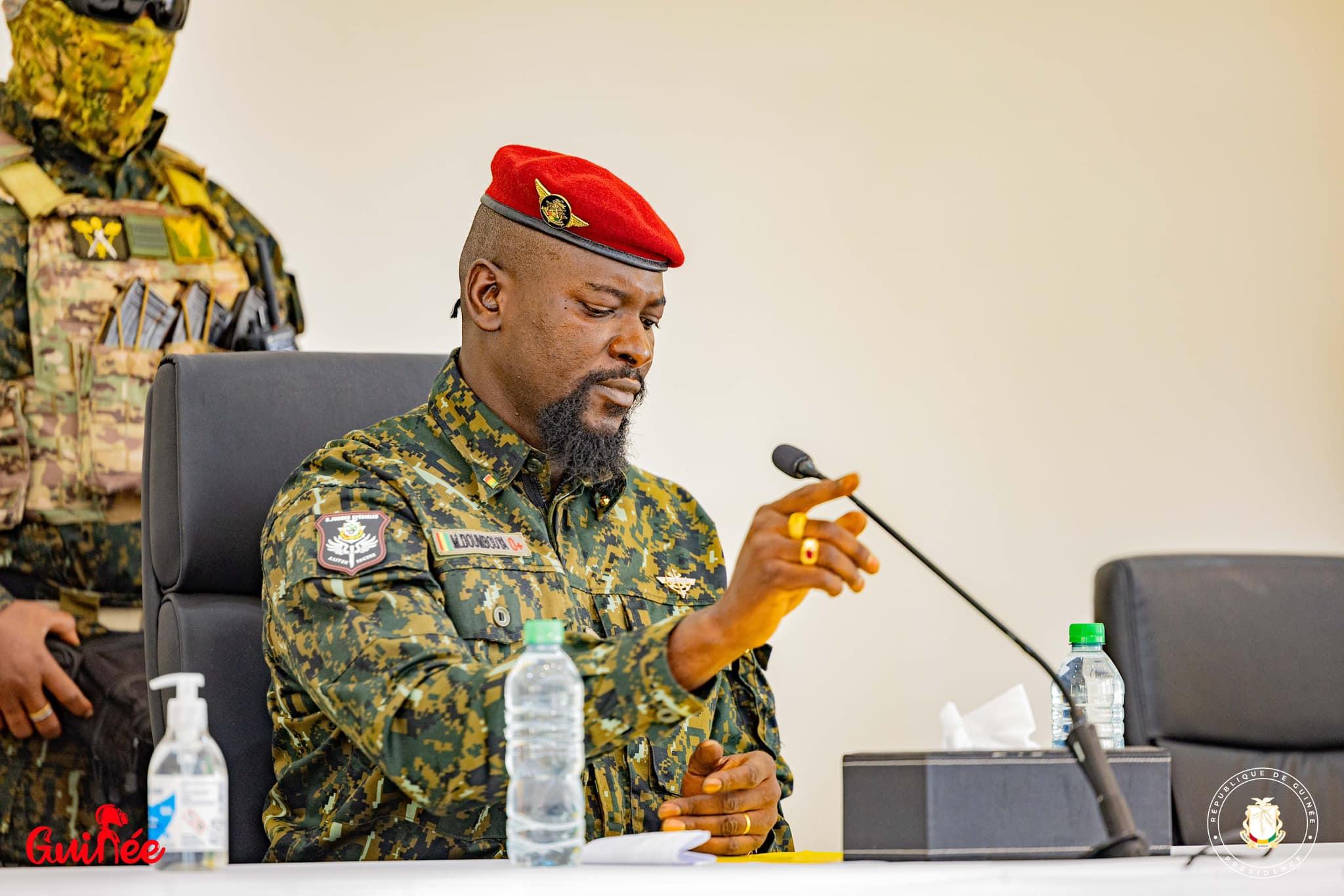 Guinée : le président de la transition élevé au rang de général de corps d'armée