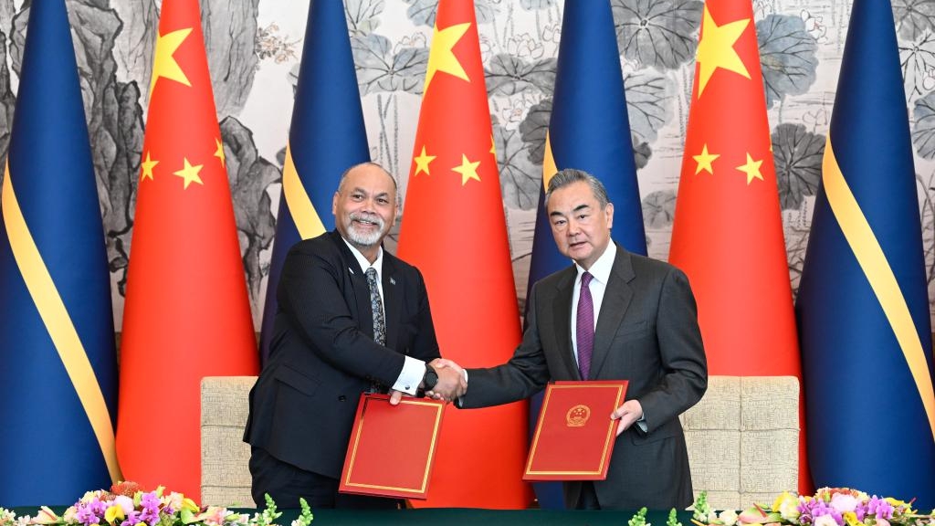 La Chine et Nauru rétablissent leurs relations diplomatiques