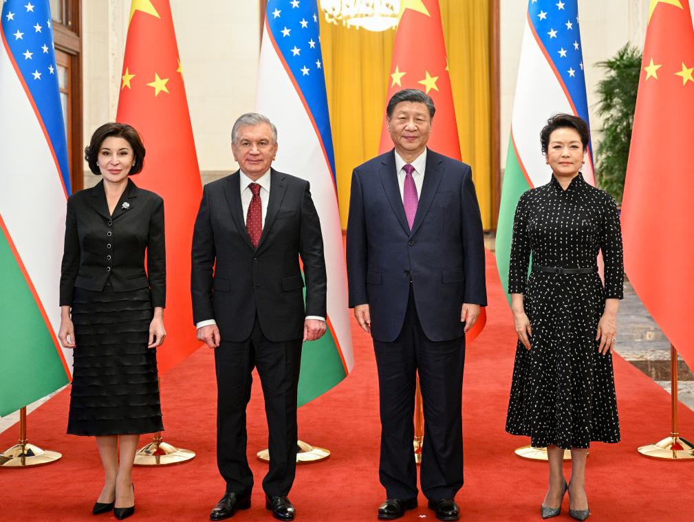 Xi Jinping s'entretient avec son homologue ouzbek, élevant les relations sino-ouzbèkes au niveau de partenariat stratégique global à toute épreuve pour une nouvelle ère
