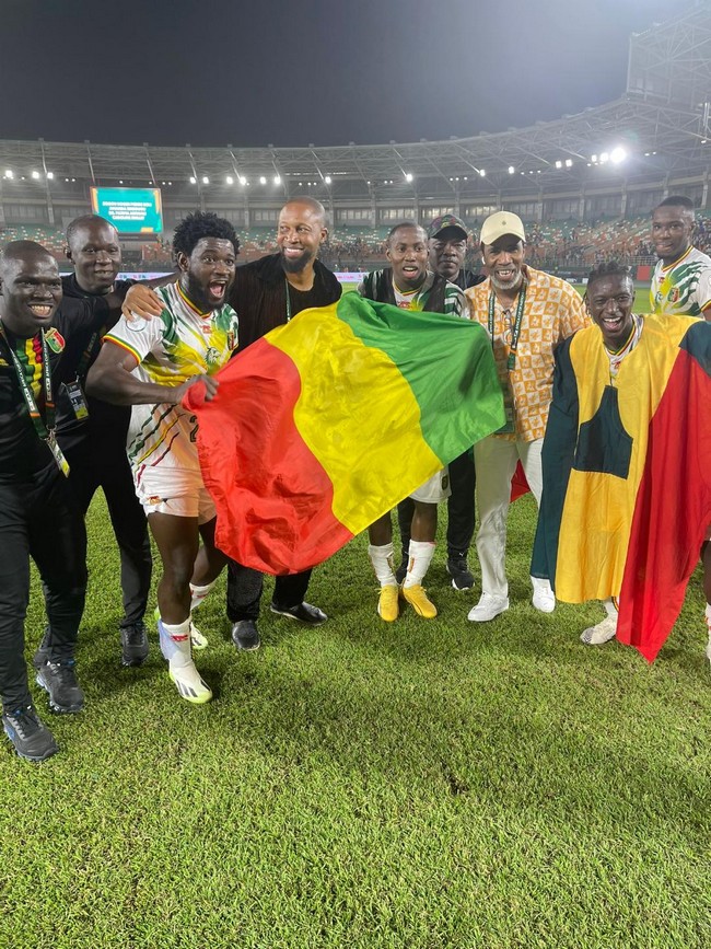 Burkina – Mali : Seydou Kéïta et Mohamed Kéïta au stade pour soutenir les Aigles du Mali