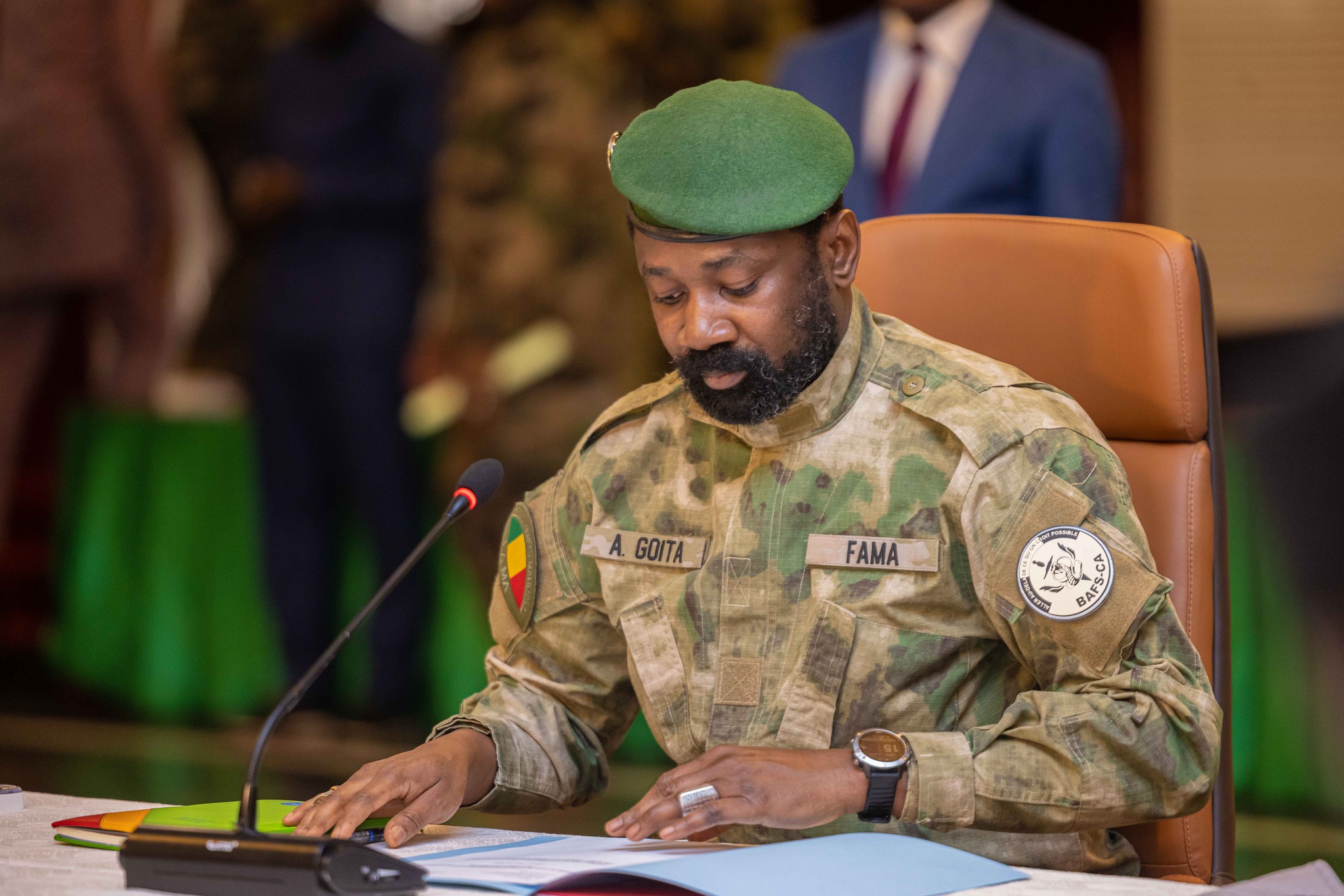 Le discours du président Goïta à l'occasion de la cérémonie d'installation des membres du comité de pilotage du dialogue inter-Maliens pour la paix et la réconciliation nationale.