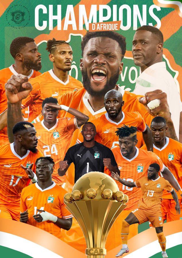 CAN 2023 : la Côte d’Ivoire est sacrée championne pour la troisième fois.