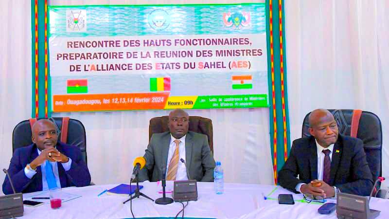 Burkina : Les Hauts Fonctionnaires de l'AES se réunissent à Ouagadougou