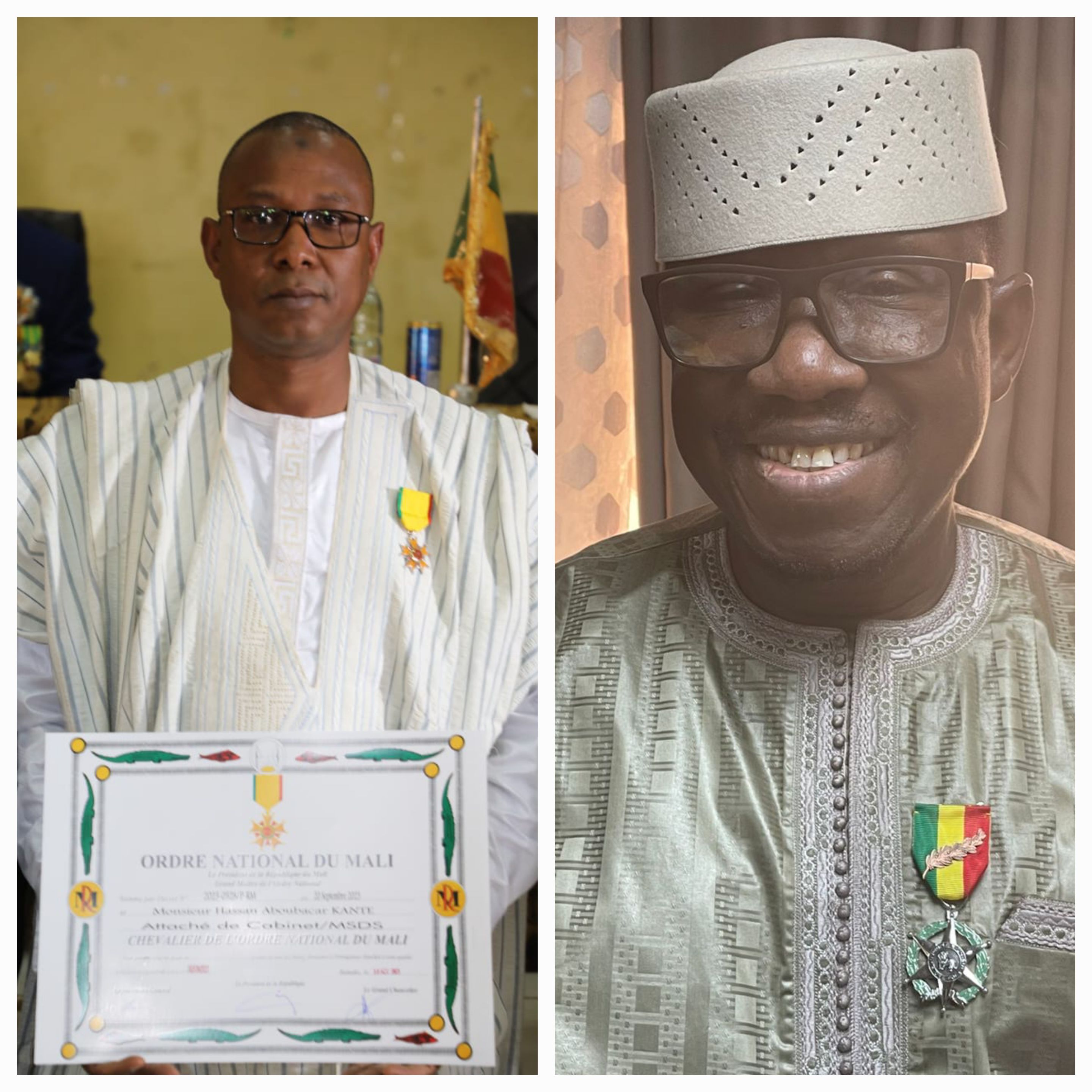 CANAM : Deux cadres honorés avec des médailles de mérite national