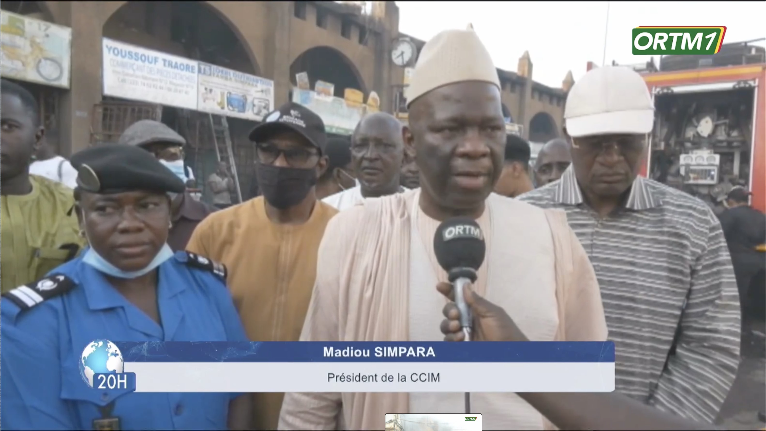 INCENDIE AU GRAND MARCHÉ DE BAMAKO : L’amer constat de la Chambre de commerce