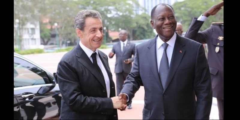 L’ex-président français, Nicolas Sarkozy annoncé à Abidjan
