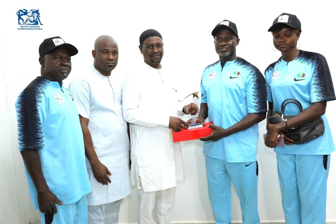 L’INPS RÉCOMPENSÉ POUR SON ENGAGEMENT DANS LE DÉVELOPPEMENT SPORTIF