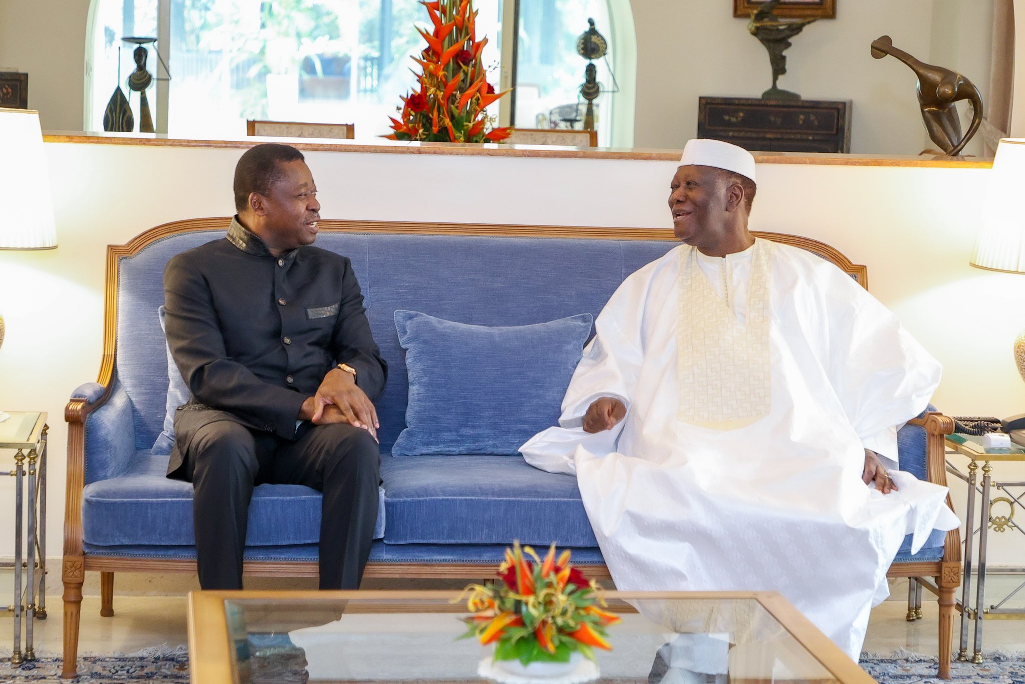 CEDEAO-AES : Faure Gnassingbé et Alassane Ouattara cherchent la solution