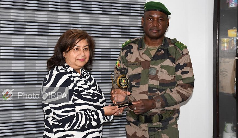 Coopération : Une délégation de l’Ambassade des Etats Unis au Mali reçue par le CEMGA