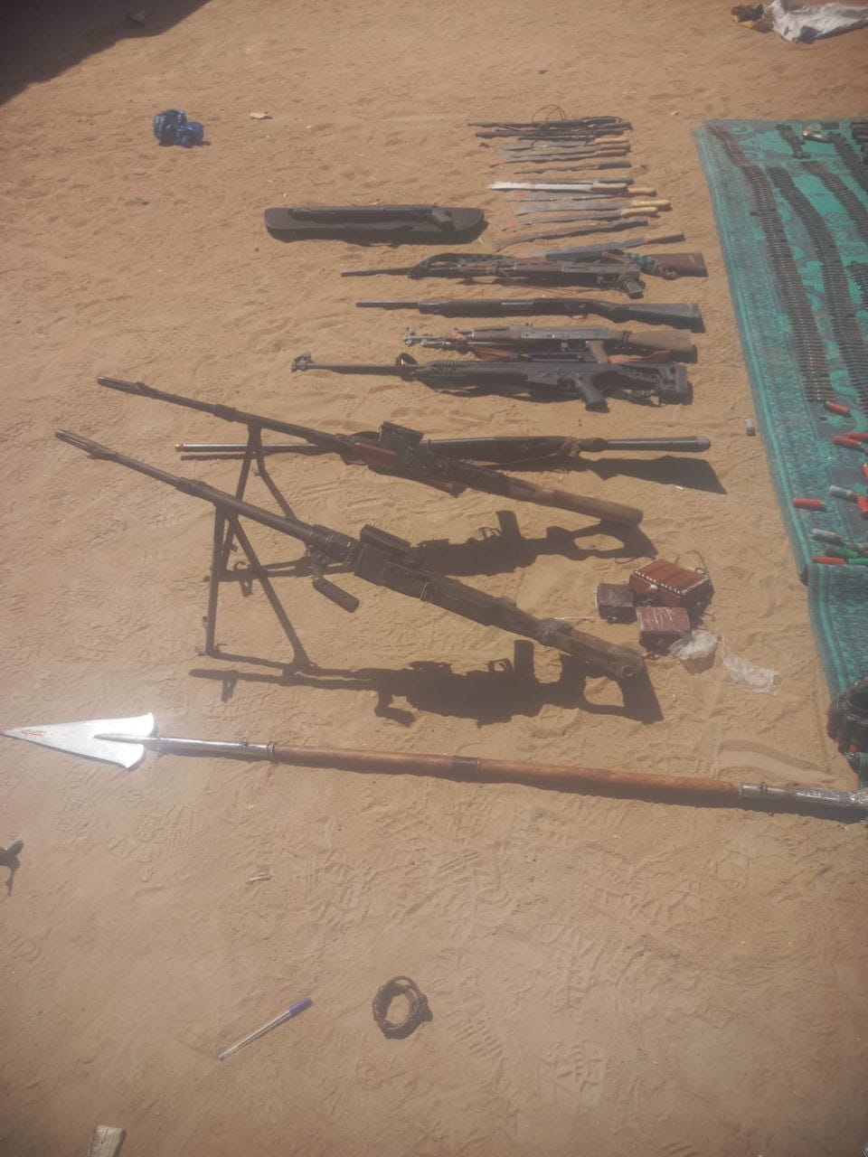 Lutte contre le terrorisme : Découverte d'un important matériel de guerre dans la maison d'un marabout