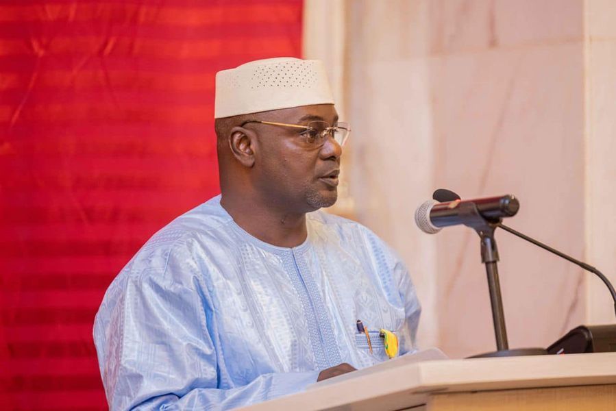 Discours de présentation des vœux de Nouvel An du président de la MP au président de la Transition