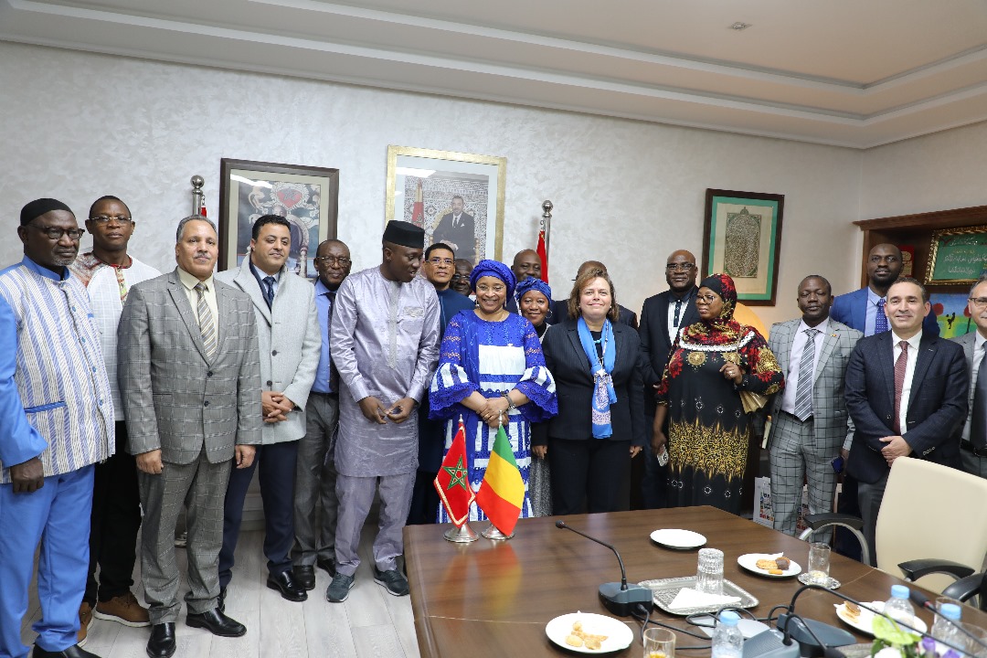 Partage d’expérience entre ministre malien et marocain pour renforcer les acquis en matière de protection sociale.