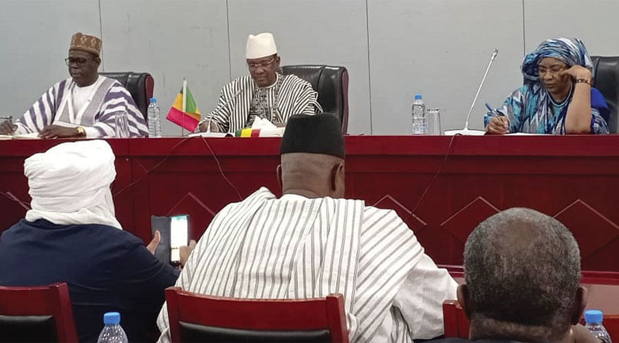 Le Premier ministre, Choguel K. Maïga rencontre la classe politique : «Toute tentative de déstabilisation de cette transition sera un échec »