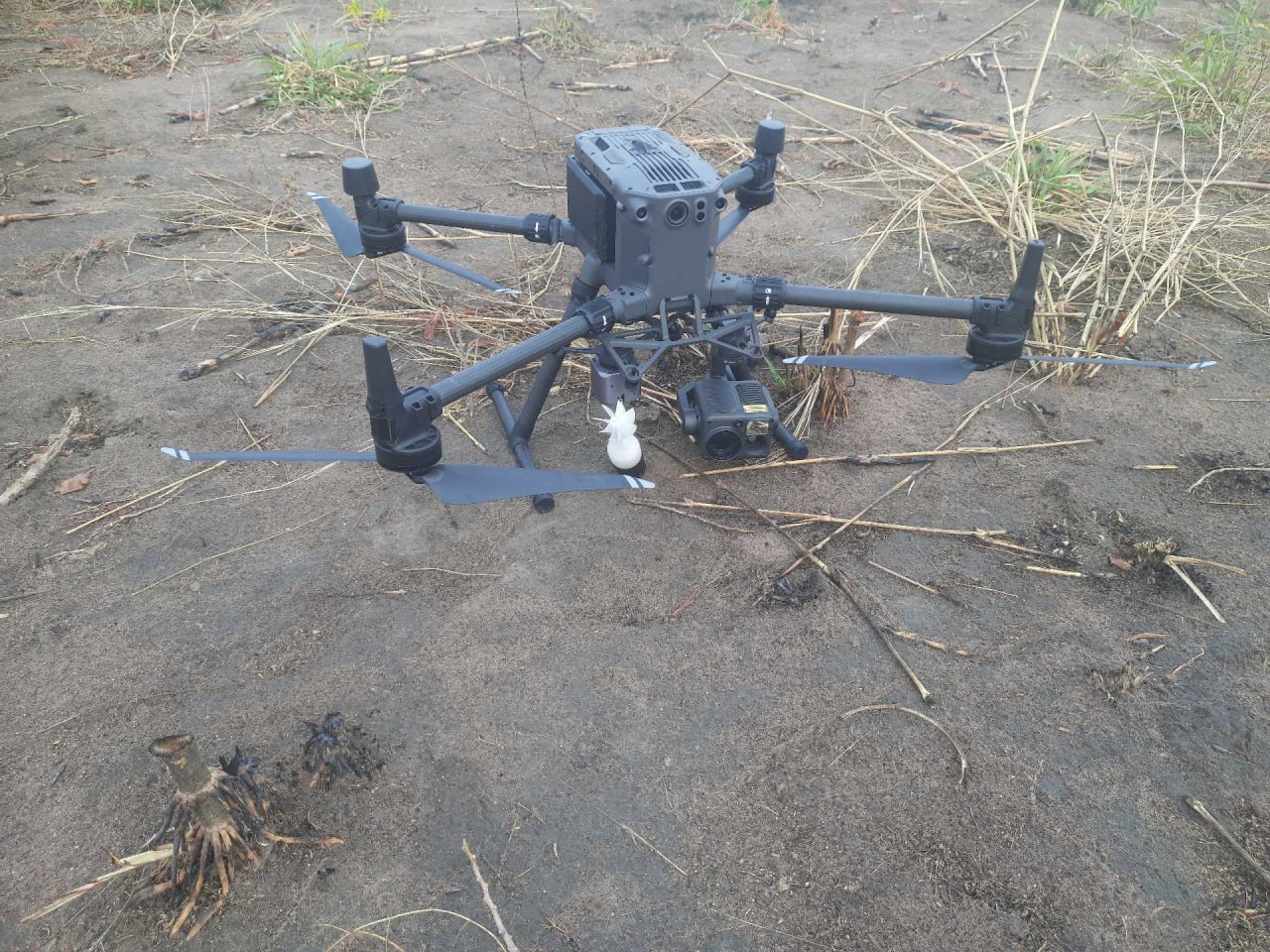 Un drone non identifié abattu en territoire centrafricain