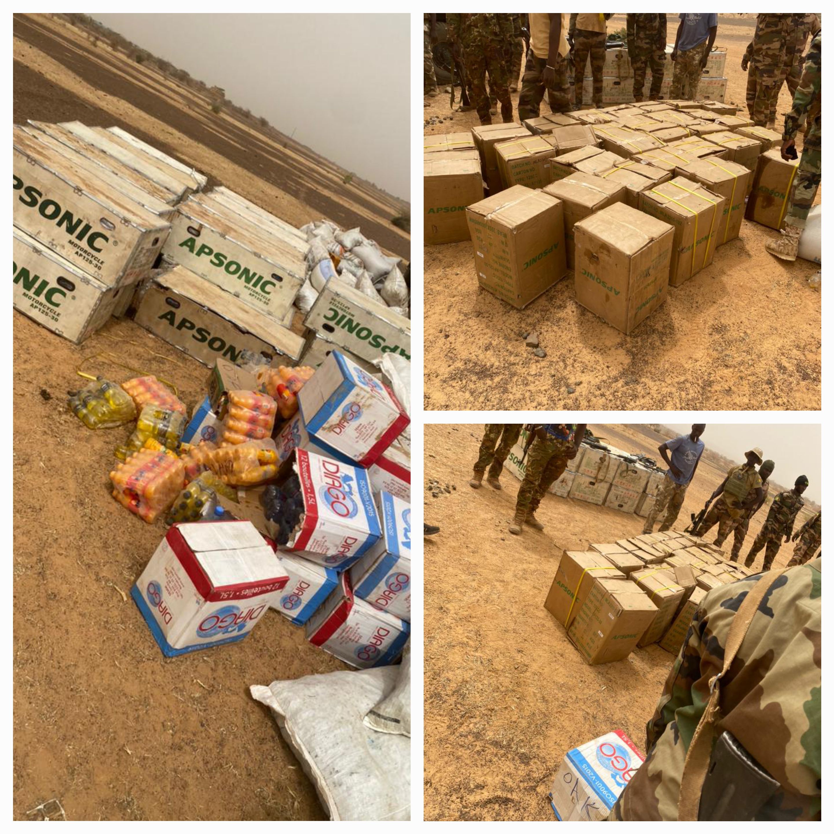 Lutte contre le terrorisme : Des terroristes neutralisés et du matériel saisi par les FAMa