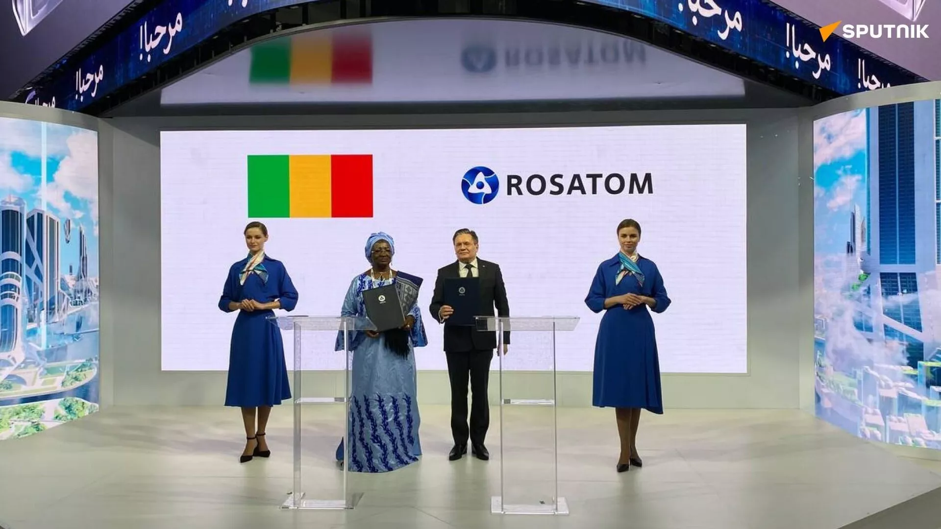 Nucléaire civil: le Mali et Rosatom signent une feuille de route