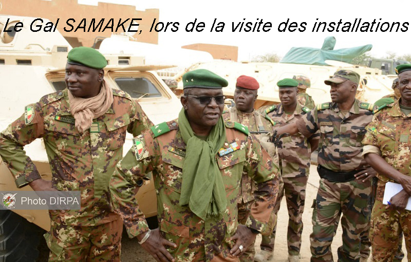 TOMBOUCTOU : Le Chef d’Etat-major de l’Armée de Terre sur le terrain