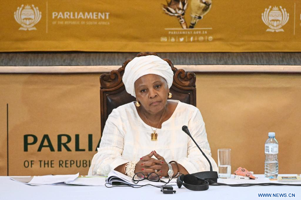 Démission de la présidente de l'Assemblée nationale sud-africaine sur fond d'enquête pour corruption