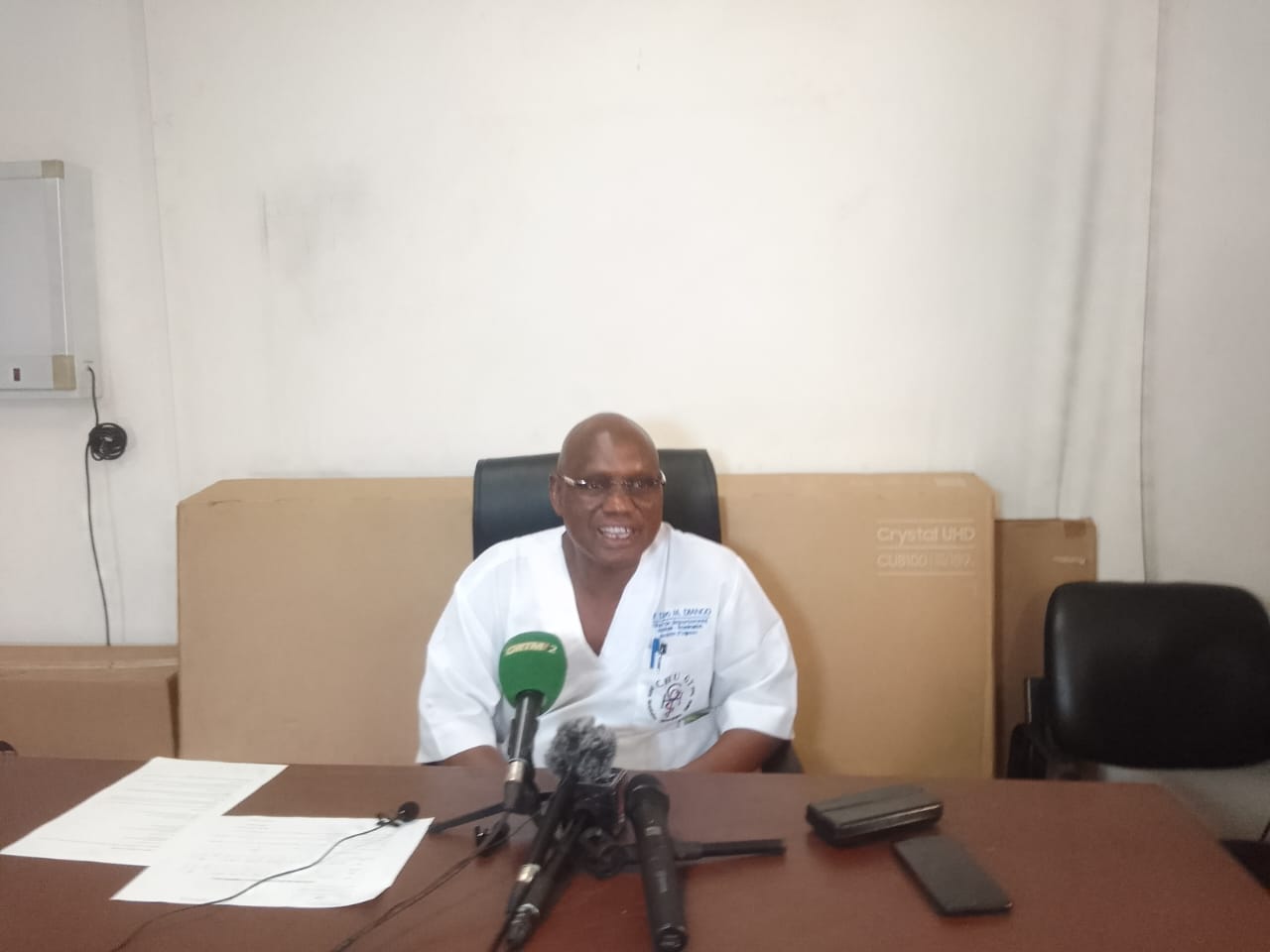 Pr Django Djibo, chef du département de la médecine d’urgence, d’anesthésie et réanimation du CHU Gabriel Touré : « Il y a beaucoup de décès, mais il ne faut pas le  mettre essentiellement au compte de la canicule».