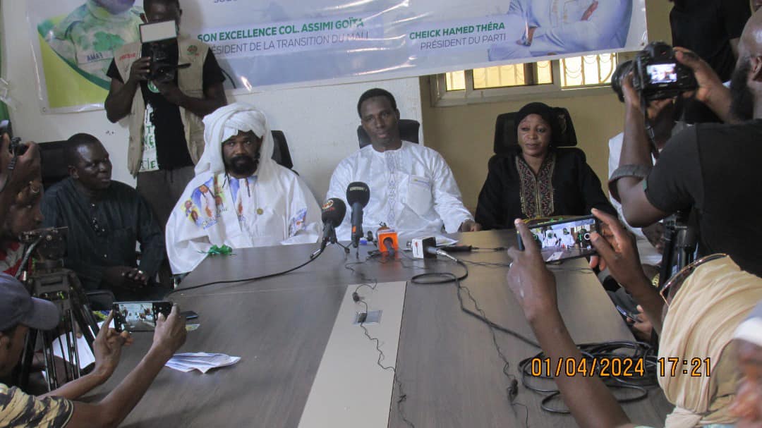 Cheick Ahamed Thera, président du parti mouvement Jeka Baara : “La sécurité des citoyens est la priorité absolue : elle passe avant les élections”