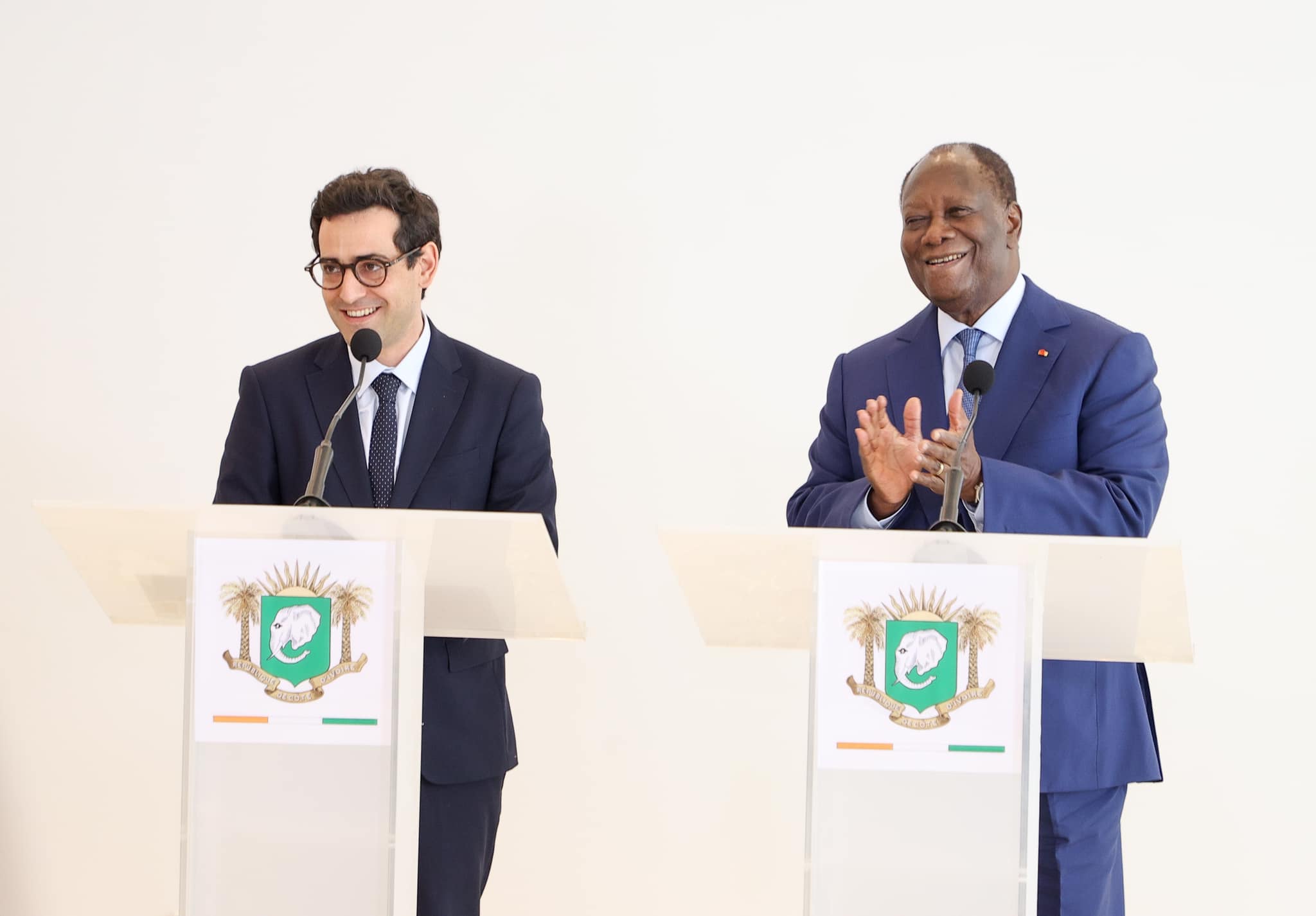 Paris veut « œuvrer » avec Abidjan pour la « stabilité » de la région ouest-africaine