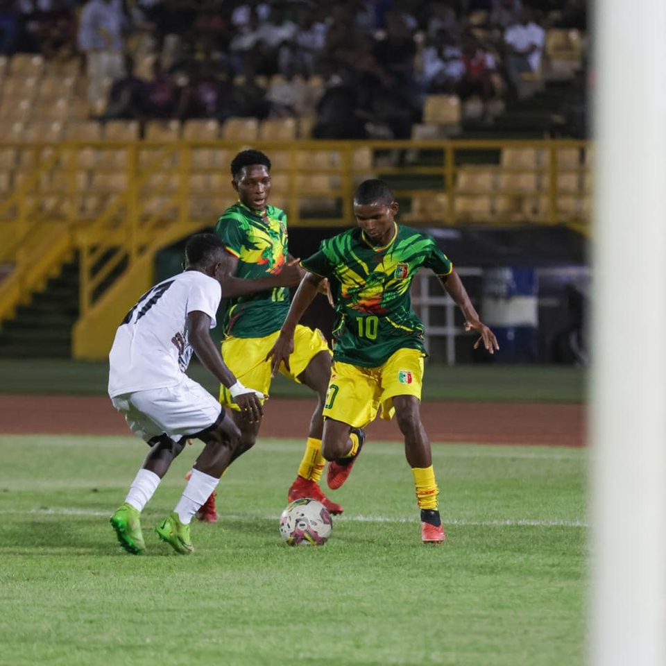 Football : Les Aiglons du Mali ont gagné (4 - 1) contre la Guinée-Bissau.