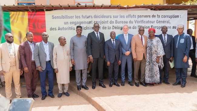 Bureau du Verificateur General : Conférence sur la corruption