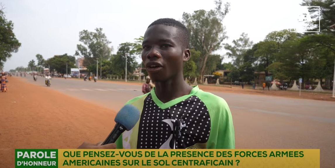 Les Centrafricains s'opposent à la présence américaine dans le pays