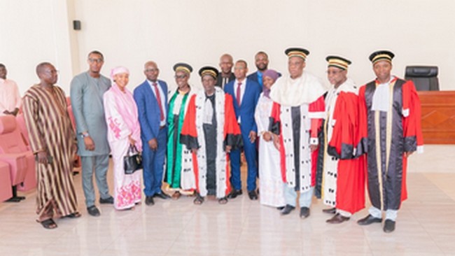 BVG : Le nouveau vérificateur Mohamed Daou prête serment