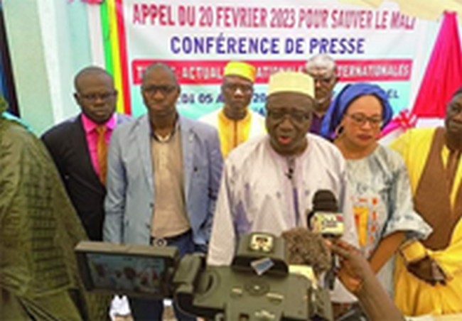 Exigence d’une transition civile au Mali : Quand l’Appel du 20 février défie les autorités