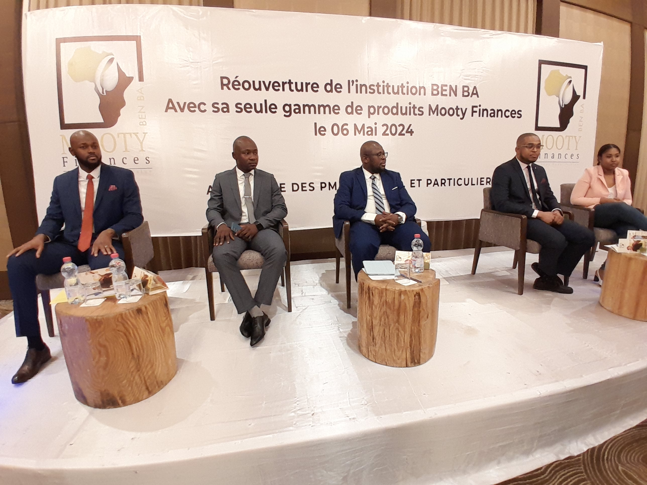 Réouverture de l'institution BEN BA avec sa seule gamme de produits "MOOTY FINANCES