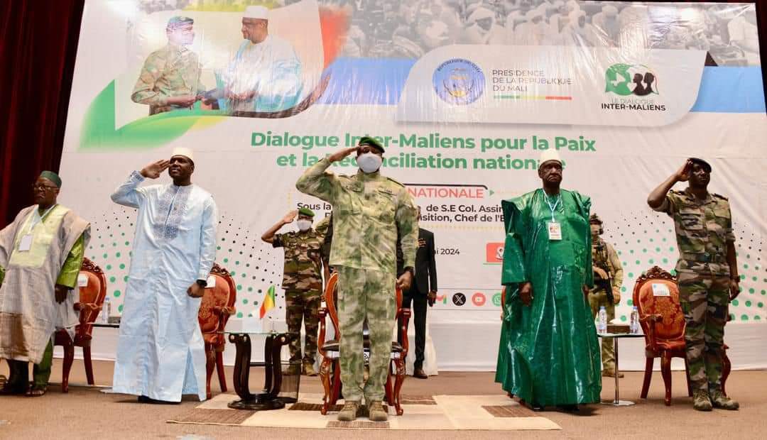 Top départ de la phase finale du Dialogue inter-Maliens : S.E Le Colonel Assimi GOITA, a présidé la cérémonie d’ouverture
