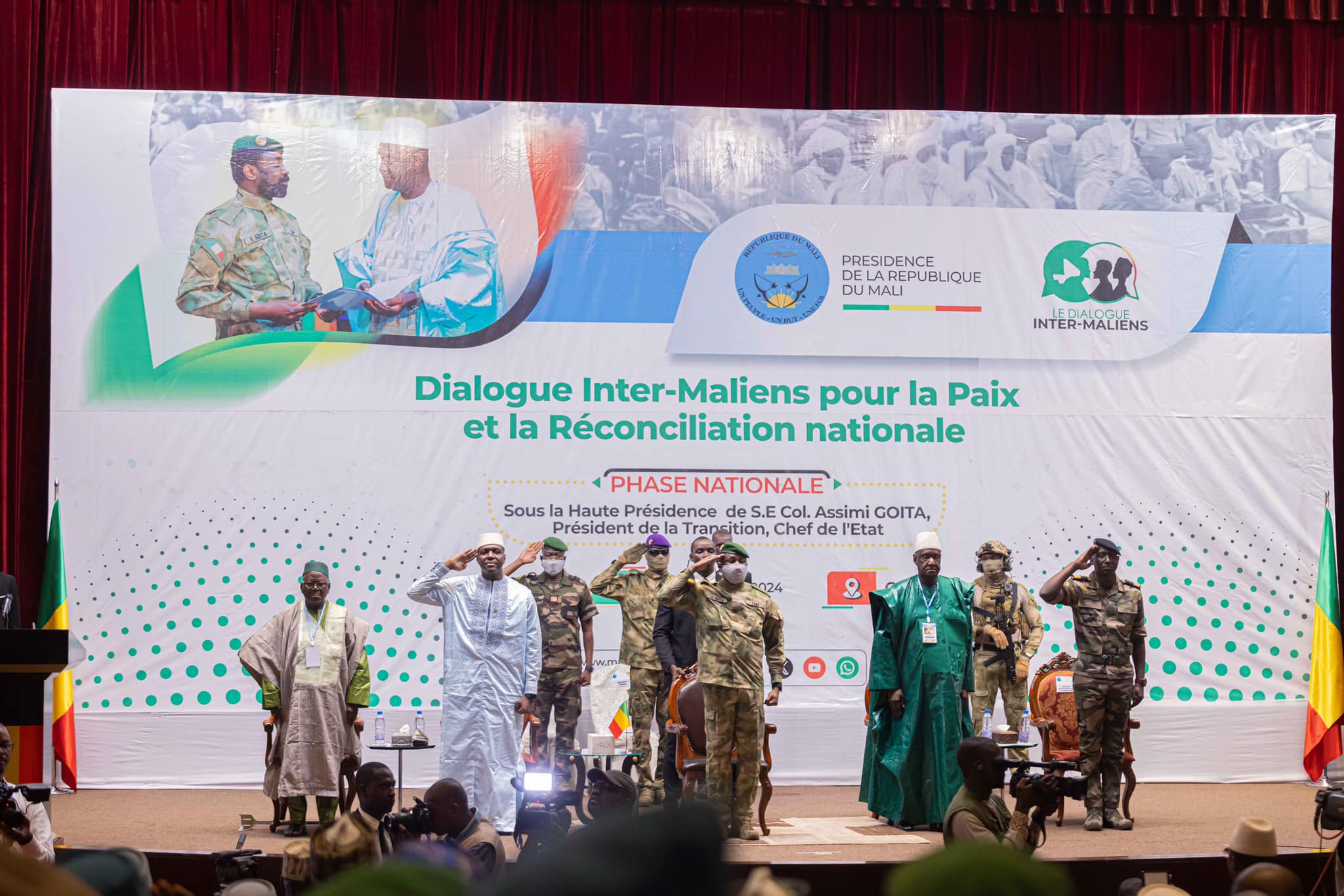 Ouverture de la phase finale du Dialogue Inter-Maliens pour la Paix et la Réconciliation nationale sous la présidence de SE le Colonel Assimi GOÏTA