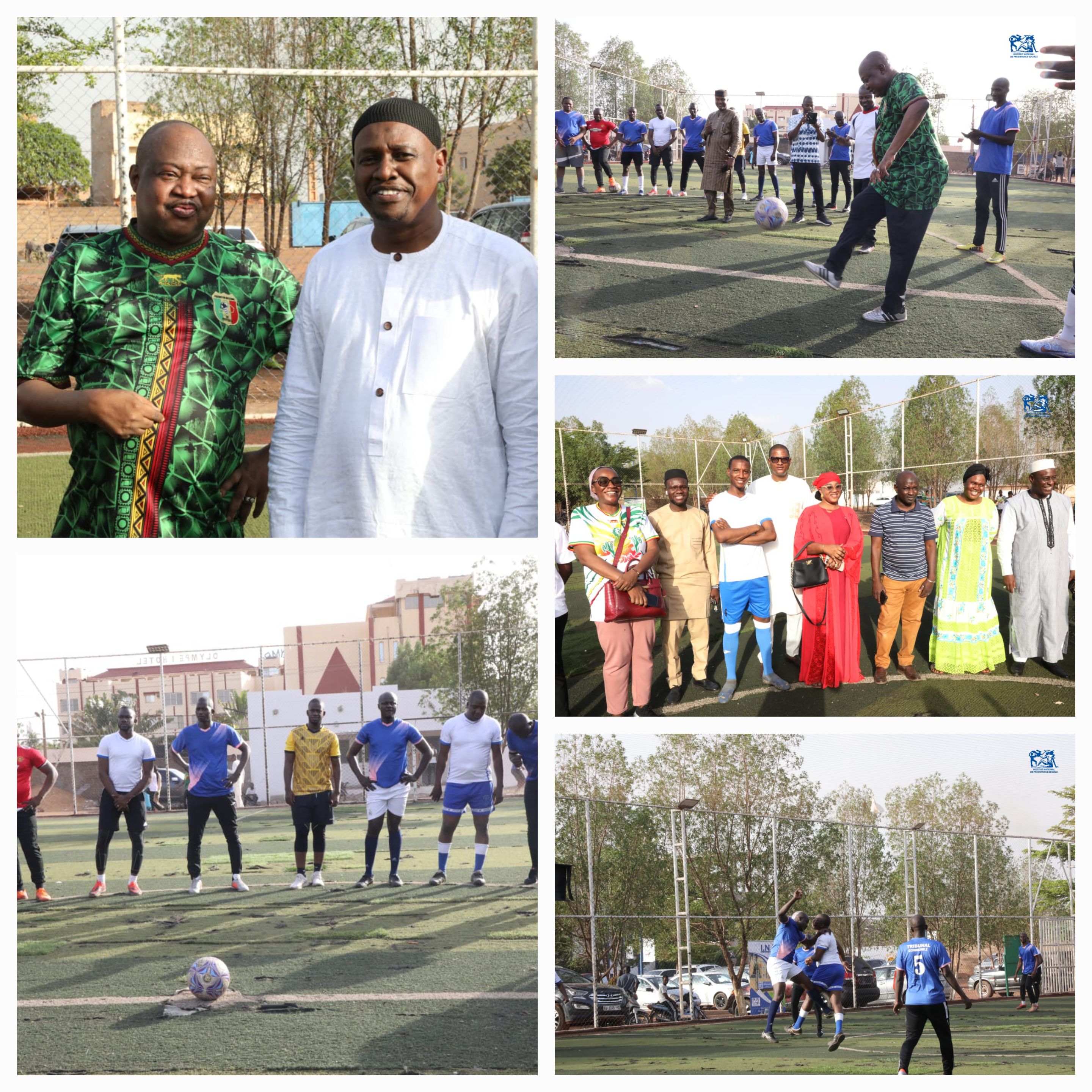 MATCH AMICAL : L’INPS triomphe de la magistrature dans une ambiance cordiale