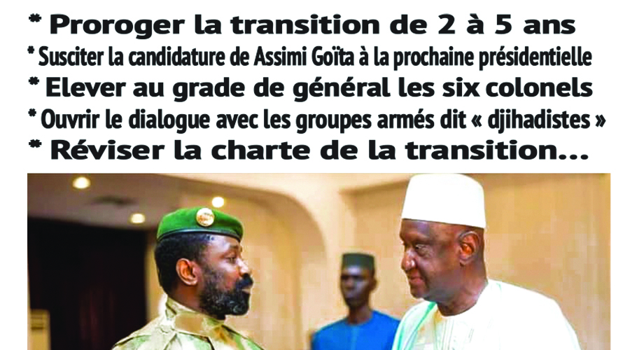 Recommandations phares du dialogue inter-maliens