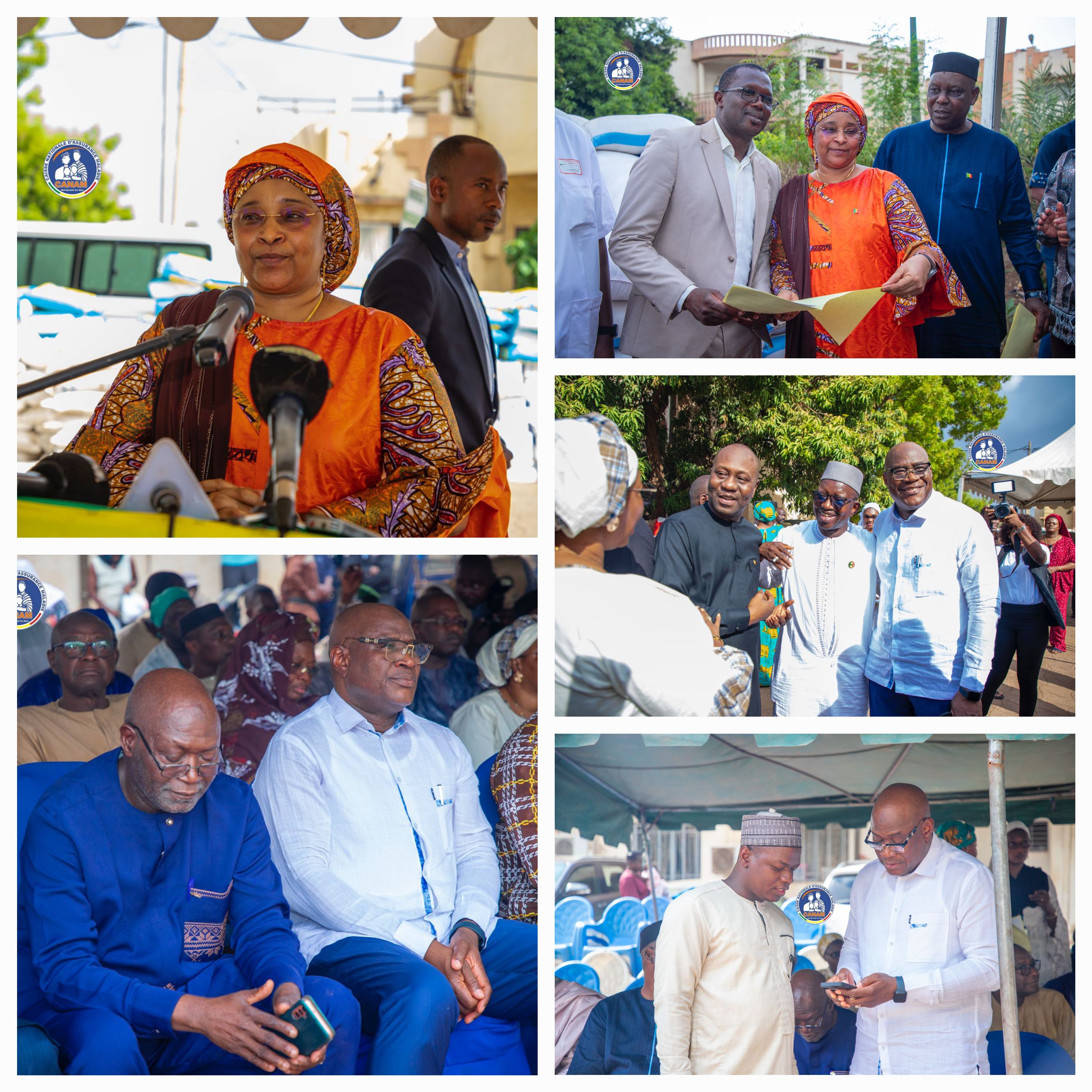 Remise de dons précieux à plusieurs établissements de santé de Bamako et de Kati