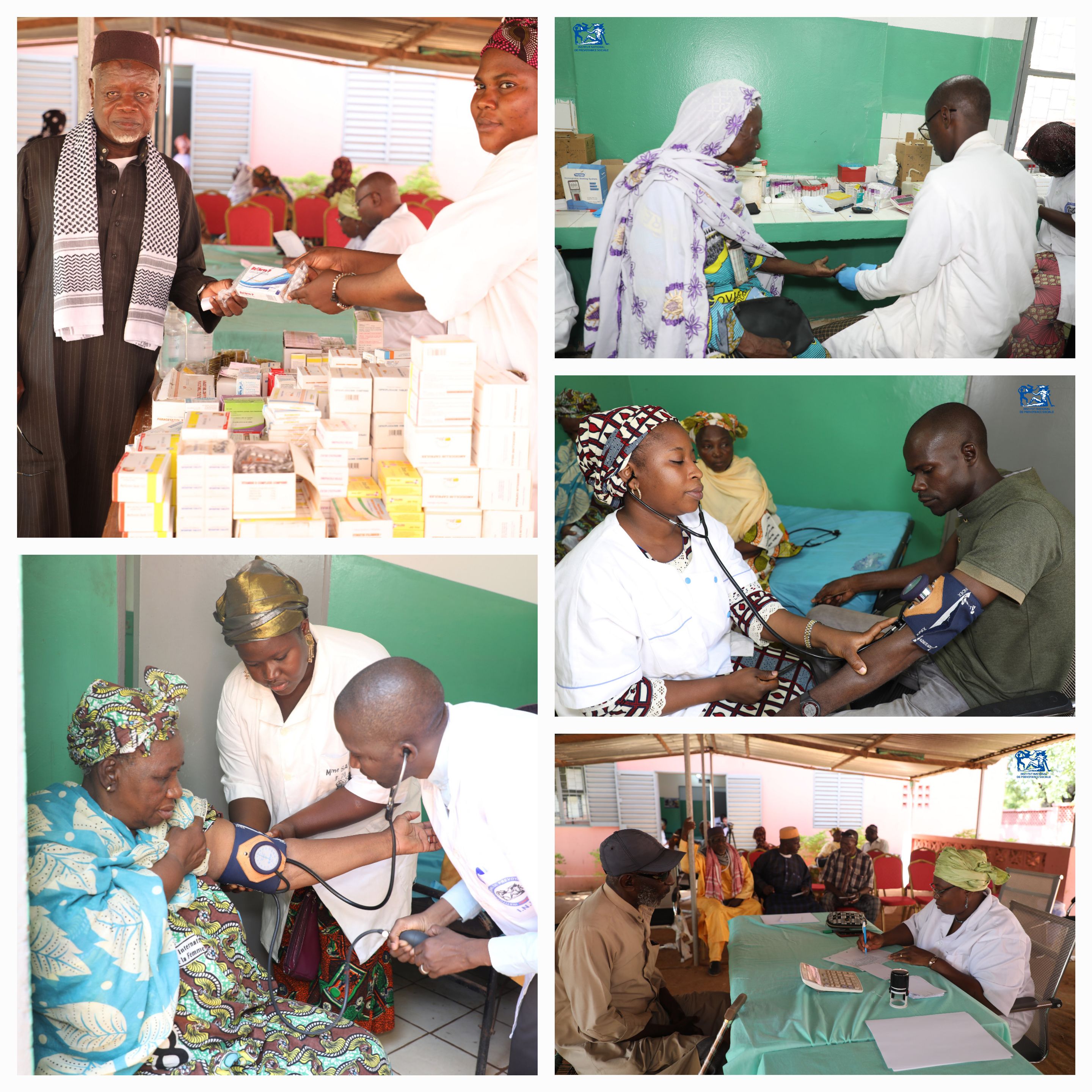 La 2ème édition de la journée de cohésion sociale de l'INPS à Sikasso: Une consultation médicale gratuite offerte aux populations 