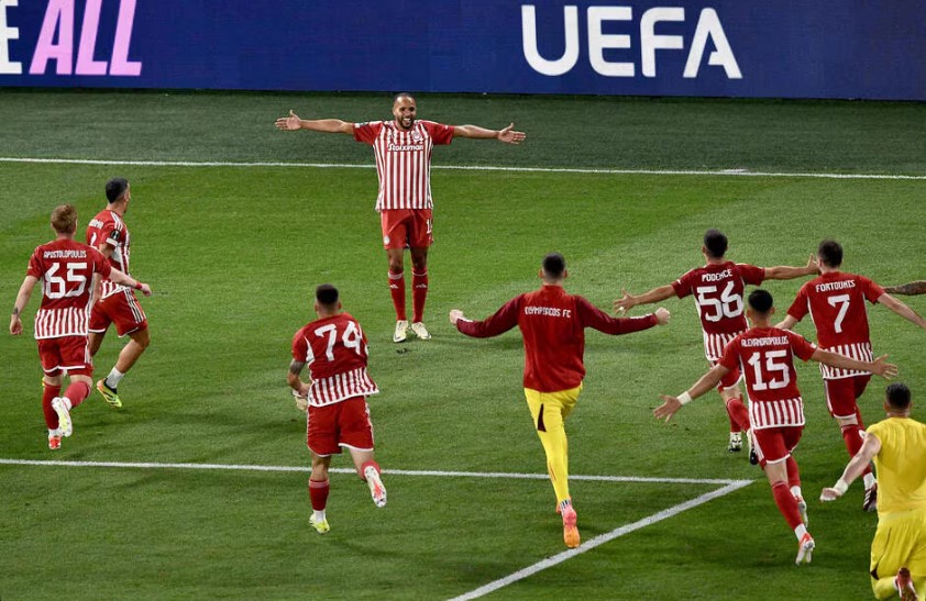 Ligue Europa Conférence. L'Olympiakos sacré après sa victoire en prolongation contre la Fiorentina