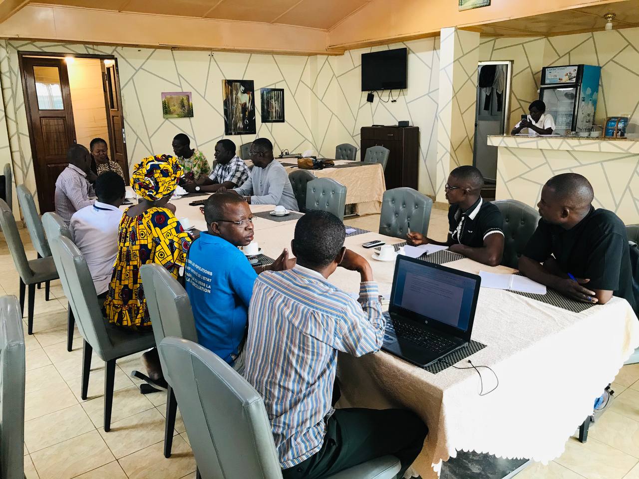 Albert Yaloké Mokpème critique la MINUSCA lors de son conférence de presse annuelle