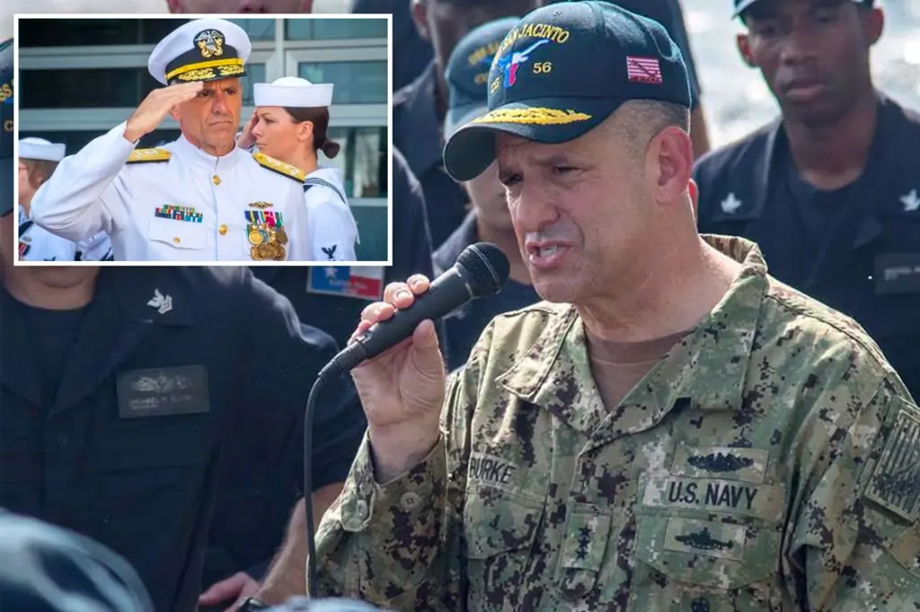 L’ex-commandant de la marine américaine en Europe et en Afrique arrêté pour corruption