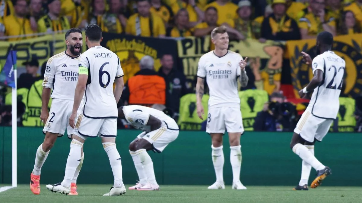 C1 : le Real Madrid remporte sa 15e Ligue des Champions en battant le Borussia Dortmund