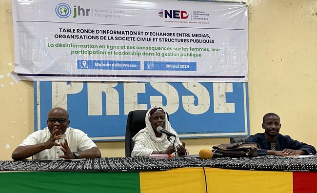 Journalistes pour les droits humains JDH : Pour plus de participation des femmes dans les affaires publiques