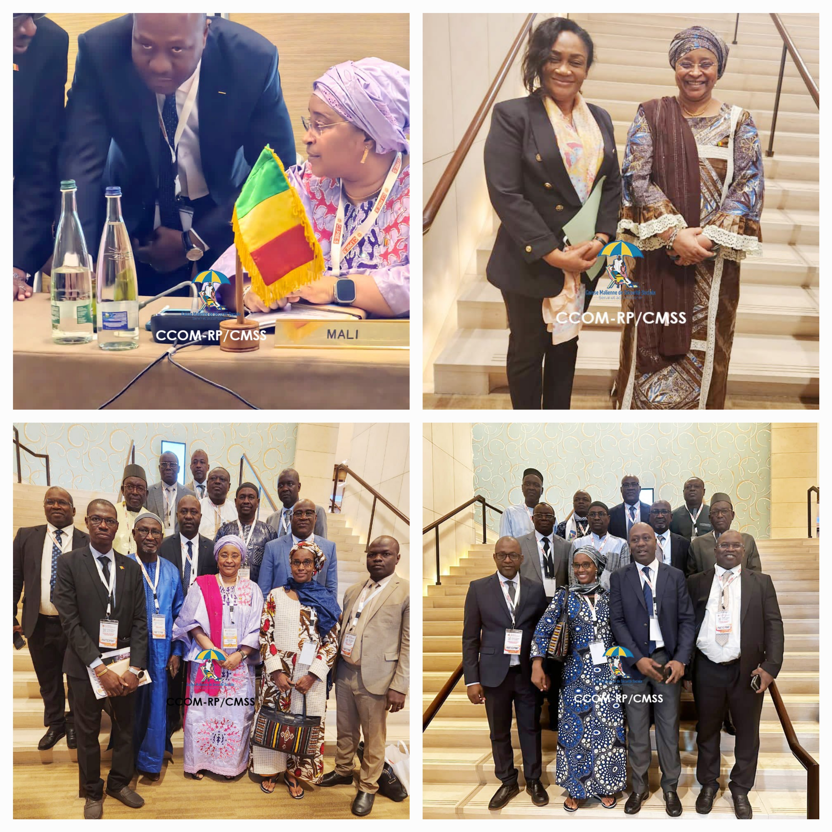 Conseil des ministres de la CIPRES à Genève : Le Mali représenté par le médecin Col Assa Badiallo TOURE a pris part aux travaux. 