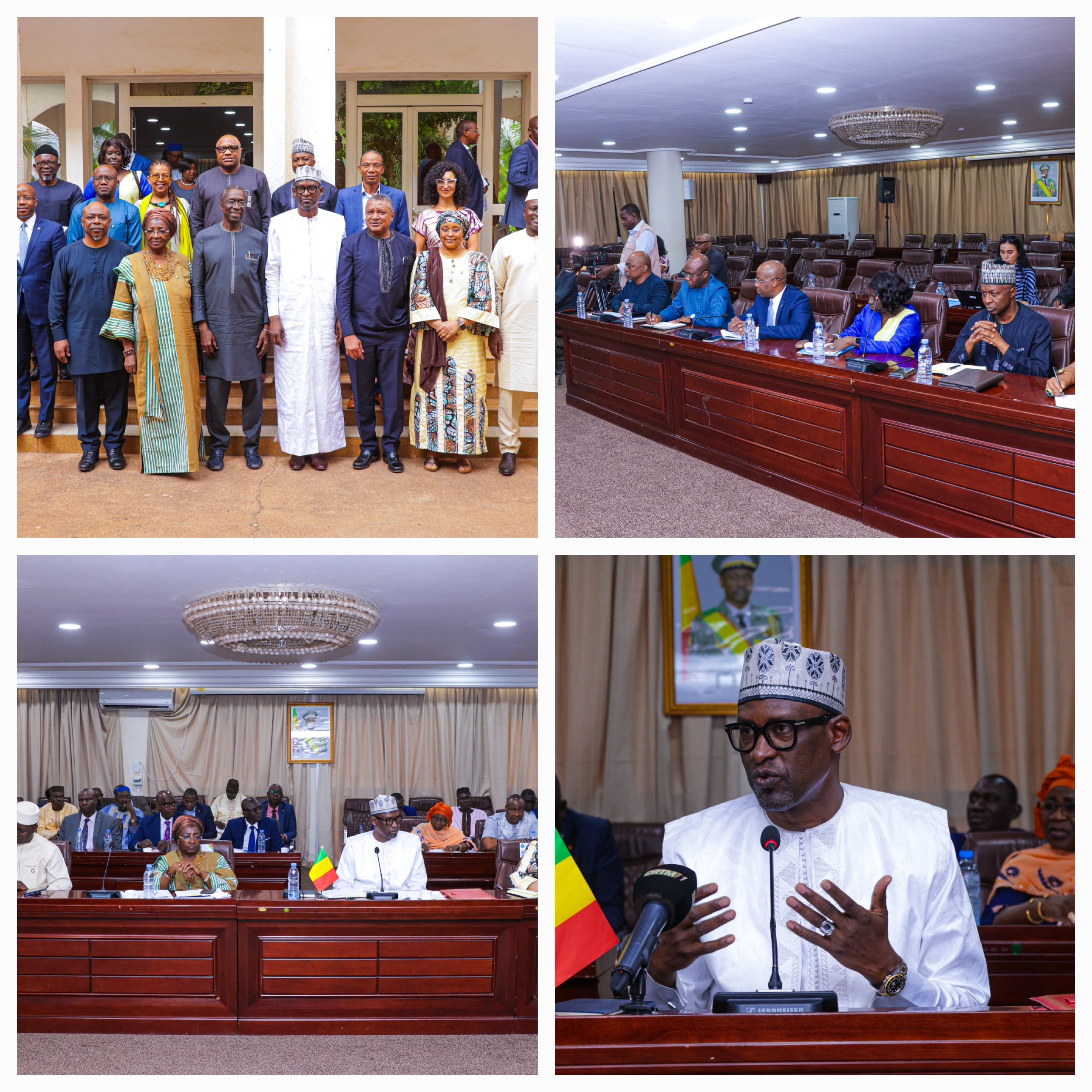 Mali: Une séance de travail avec une délégation de haut niveau des Nations Unies