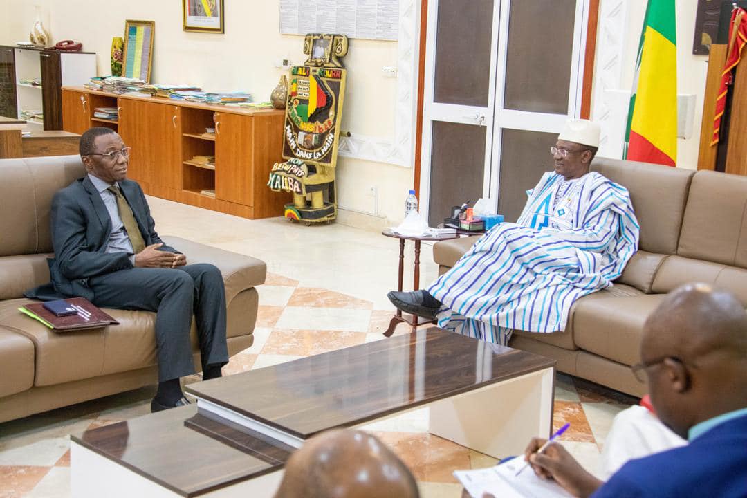 Diplomatie : L'Ambassadeur du Niger au Mali reçu par le Premier ministre, Choguel Kokalla Maiga
