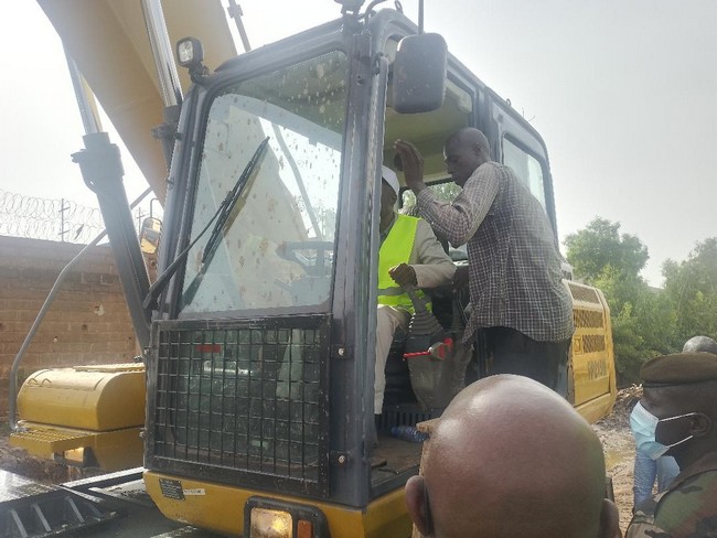 Drainage des eaux pluviales : Soulagement des riverains du marigot Molobalini